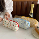 Floral Makeup Brushes Storage Bag Cosmetics Organizers