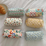 Floral Makeup Brushes Storage Bag Cosmetics Organizers