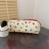 Floral Makeup Brushes Storage Bag Cosmetics Organizers