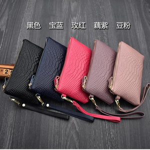 Women Makeup Bag Portable Leather Clutch Beauty Toiletry Pouch Neceser