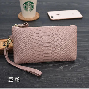 Women Makeup Bag Portable Leather Clutch Beauty Toiletry Pouch Neceser