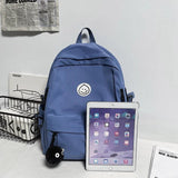 Waterproof Nylon Women Backpack Female Travel Bag Schoolbag