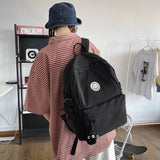 Waterproof Nylon Women Backpack Female Travel Bag Schoolbag