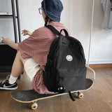 Waterproof Nylon Women Backpack Female Travel Bag Schoolbag