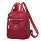 Waterproof Nylon Backpack for Teenage Girls