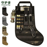 600D Nylon Tactical Christmas Stockings Bag MOLLE Storage Bag