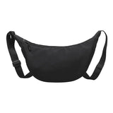 Stacy Nylon Messenger Bag Wide Shoulder Dumpling Bag