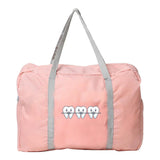 Water Proof Foldable Travel Bag Large Capacity Teeth Series Print Tote Pack