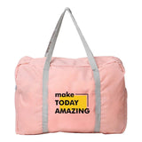 Water Proof Travel Bag Foldable Luggage Shoulder Pack Nylon Handbags
