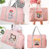 Water Proof Travel Bag Mask Series Printing Luggage Large Capacity Shoulder Pack