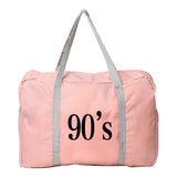 Years Series Printed Travel Bag Water Proof Foldable Luggage Shoulder Pack