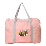 Foldable Travel Letter Series Bag Water Proof Luggage Shoulder Pack Nylon
