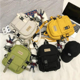 Small Women's Multifunction Backpack Crossbody Shoulder Bag for Teen Girls