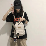 Small Women's Multifunction Backpack Crossbody Shoulder Bag for Teen Girls