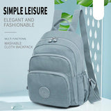 Oxford Women Laptop Backpack Large Capacity Schoolbag Travel Bag