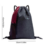 Large Portable Women Drawstring Backpack Gym Drawstring Bag