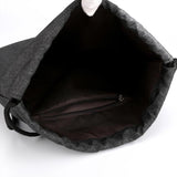 Large Portable Women Drawstring Backpack Gym Drawstring Bag