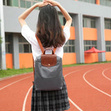 Nylon Women's Casual Backpack Female Teenagers Girls Handbag