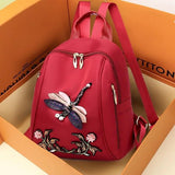 Summer Casual Oxford Women's Backpack High School Bag
