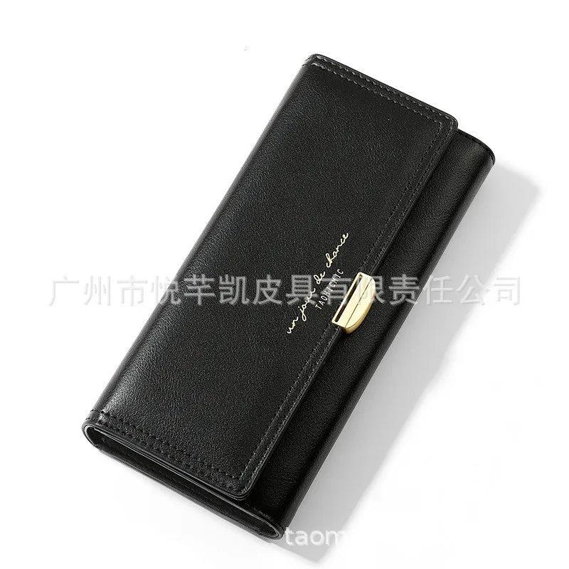 YAOKU Europe America Wallet Long PU Handbag Women's Wallet