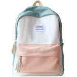 College Student School Bag for Ladies Teenage Boy Girls