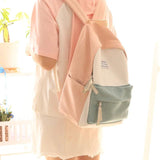 College Student School Bag for Ladies Teenage Boy Girls