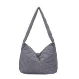 Nylon Women's Shoulder Bag Crossbody Handbag Large Flap