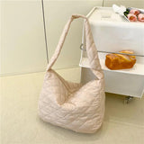 Nylon Women's Shoulder Bag Crossbody Handbag Large Flap