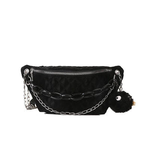 Nylon Women's Shoulder Bag Chain Crossbody Handbag