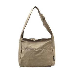 Large Capacity Shoulder Messenger Bag with Wide Strap, Nylon Material