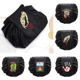 Large Capacity Lazy Cosmetic Bag for Travel