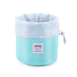 Large Capacity Nylon Cylinder Cosmetic Bag Multifunctional