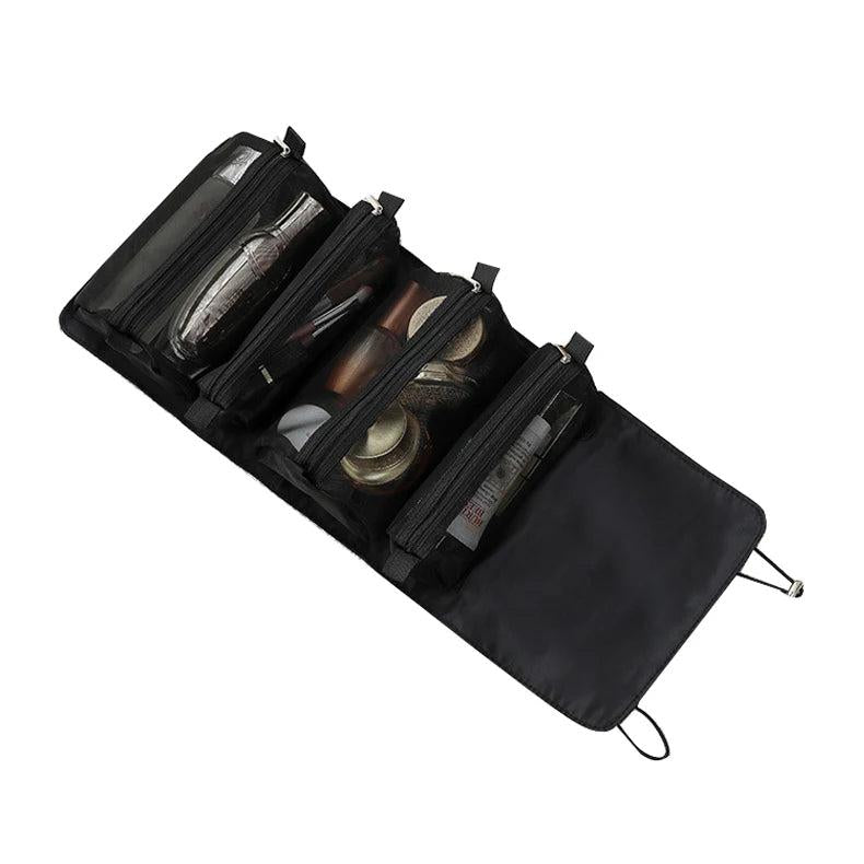 Detachable Nylon Makeup Bag Portable Large-capacity