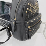 Rivet Shoulder Backpacks Leather Travel Student Casual School Bag