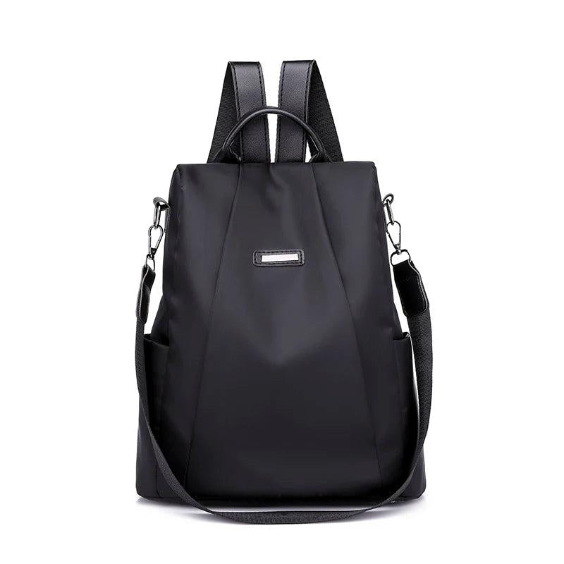 Nylon School Bags Casual Waterproof Backpack For Women