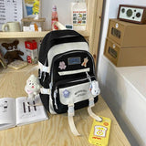 Teenager Waterproof Backpack Large Capacity School Bag Female Rucksack