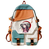 Demon Slayer Anime Backpack School Bags Kpop Unisex Shopper Bag