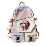 Demon Slayer Anime Backpack School Bags Kpop Unisex Shopper Bag