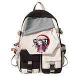 Demon Slayer Anime Backpack School Bags Kpop Unisex Shopper Bag