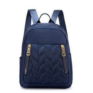 Women's Mini Embroidery Thread Backpack - Lightweight Tote Handbag
