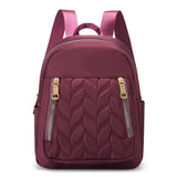 Women's Mini Embroidery Thread Backpack - Lightweight Tote Handbag