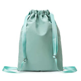 Large Capacity Drawstring Belt Riding Backpack Gym Fitness Bag