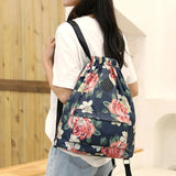 Large Capacity Drawstring Sports Bag Waterproof Backpack