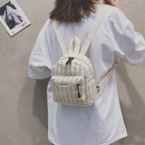 Women Straw Backpack Rattan Weave School Bag Travel Shoulder Bagpack