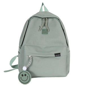 Ladsoul Nylon High School Bag Female Student Harajuku Backpack