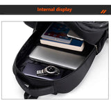 Large Capacity Men's Backpack Travel 15.6 Laptop Backpacks School Bags