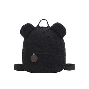 Personalized Bear Backpack for Women Mini Kids Travel Shopping Backpack