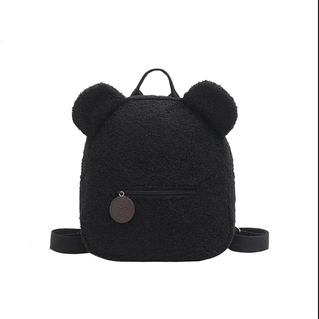 Personalized Bear Backpack for Women Mini Kids Travel Shopping Backpack