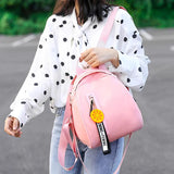 Casual Letter Multi-Function Women Backpack for Teenage Girl