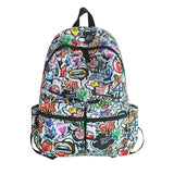 Cartoon Girl School Backpack Large Capacity Waterproof Bookbag